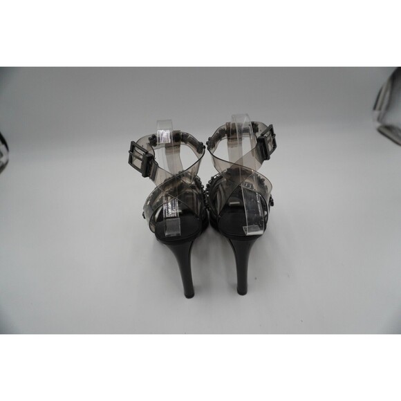 Karl Lagerfeld Paris Bristol Embellished slingback Caged Heels Size 8.5M - Picture 8 of 12